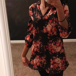 Floral RUE 21 tunic